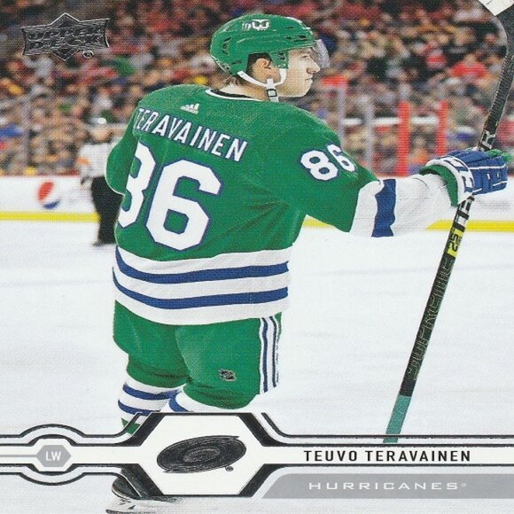 Teuvo Teravainen NHL Hockey Card Collection - 7 NHL Hockey Cards - Picture 8 of 8